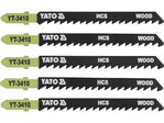 Полотно для електролобзика YATO 6TPI, 100 мм, 5 шт. (YT-3410)