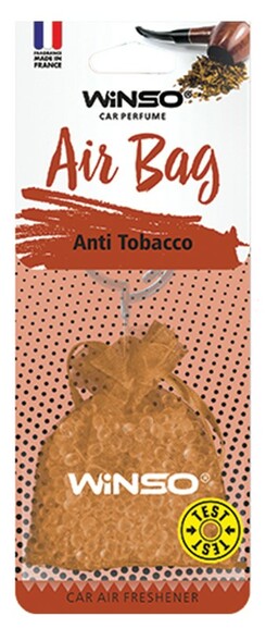 Ароматизатор для автомобиля Winso Air Bag Anti Tobacco, 20 г (530520)