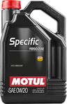 Моторна олива MOTUL Specific RBS0-2AE, 0W20 5 л (106045)