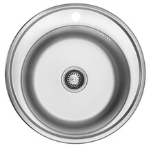 Кухонна мийка Kroner KRP Dekor-510, 0.8 мм (CV022768)