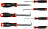 Крючки с наконечниками разной формы YATO и шило, 7 шт (YT-08425)