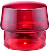 Сменный боек для щадящего молотка Halder SIMPLEX, 60 мм (красный) (3206.060)