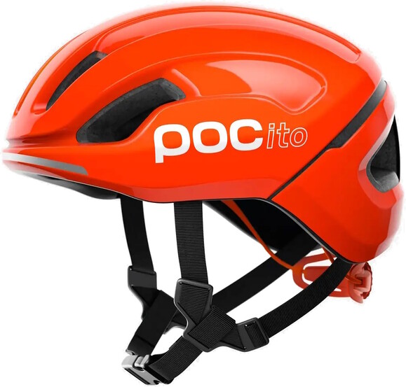 Шлем велосипедный POC Pocito Omne SPIN, Fluorescent Orange, XS (PC 107269050XSM1) изображение 4