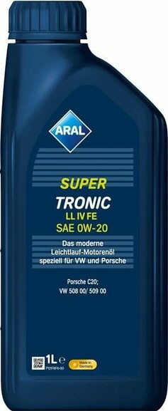 Моторное масло Aral SuperTronic LL IV FE, 0W-20, 1 л (15F45F)