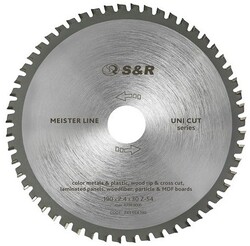 S & R Uni Cut 190 х 30 х 2,4 54т (243054190)