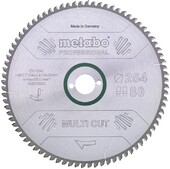 Пильный диск Metabo HW/CT 254x30 80 FZ/TZ 5 (628223000)