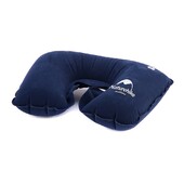 Надувная подушка Naturehike Inflatable Travel Neck Pillow NH15A003-L dark blue (6927595718414)