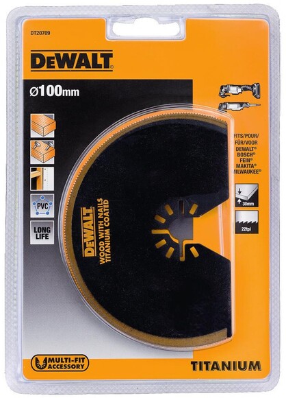 Диск пиляльний сегментний DeWalt (DT20709) фото 2
