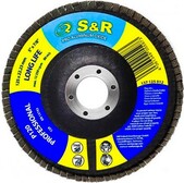 Круг зачистной лепестковый S&R Professional 125x22.2 мм (137125012)