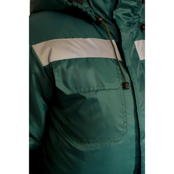 Куртка утепленная Free Work Эксперт темно-зеленый р. 52-54/5-6 (L) (56643) изображение 3