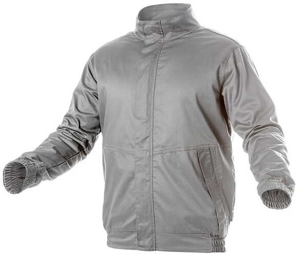 Куртка рабочая HOEGERT FABIAN XL (54), светло-серая (HT5K310-XL)