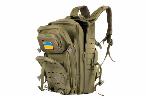 Рюкзак тактичний зелений камуфляж 2E Tactical 2E-MILTACTBKP-Y36L-OG фото 7