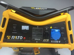 Бензиновий генератор Rato R5500-V фото 2