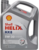 Моторное масло SHELL Helix HX8 ECT 5W-30, 5 л (550048100)