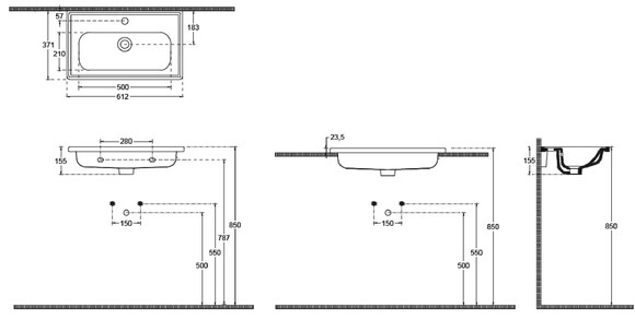 Комплект мебели для ванны ROZZY JENORI FIRST (RJ20600WO) изображение 11