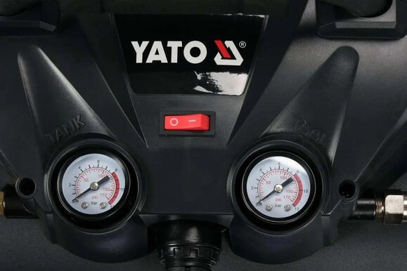 Компрессор аккумуляторный Yato, 36В (2х18В), 800 Вт (без АКБ и ЗУ) (YT-23242) изображение 4