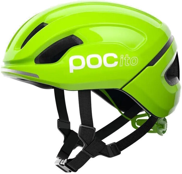 Шлем велосипедный POC Pocito Omne SPIN, Fluorescent Yellow/Green, XS (PC 107268234XSM1) изображение 4