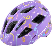 Велосипедный шлем детский Grey's, S, фиолетовый, матовый (GR22122)