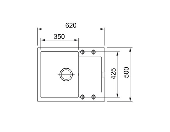 Мойка кухонная Franke Maris MRG 611-62 (сахара) (114.0381.007) изображение 2