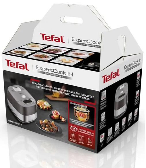 Мультиварка Tefal Expert Cook Induction (RK802B34) изображение 4