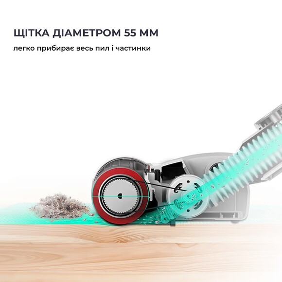 Пилосос Jimmy Wireless Vacuum Cleaner Silver (JV53S) фото 4