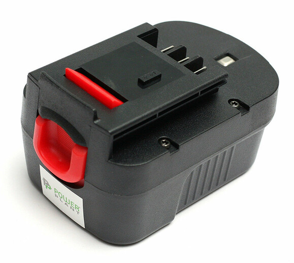 Акумулятор PowerPlant для шурупокрутів та електроінструментів BLACK & DECKER GD-BD-14.4 (B), 14.4 V, 2 Ah (DV00PT0026) фото 2