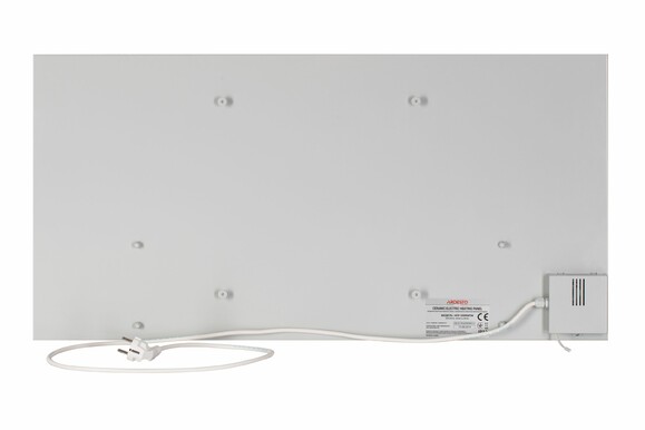 Керамічна електронагрівальна панель Ardesto HCP-550RWTM (білий мармур) фото 3