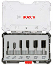 Набор пазовых фрез Bosch с хвостовиком 8 мм, 6 шт. (2607017466)