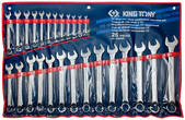 Набір ключів KING TONY 26 одиниць, 6-32 мм (1266MR)