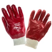 Перчатки защитные Lahti Pro покрытие ПВХ (хлопок, ПВХ) красные 10 (L240110K)