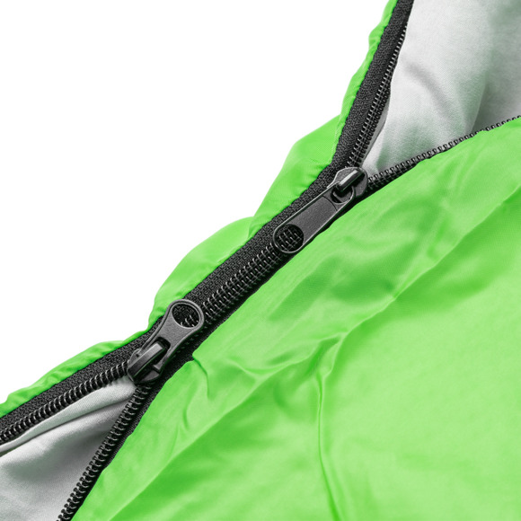 Спальный мешок Кемпинг Peak 200L с капюшоном зеленый (4823082714995) изображение 9