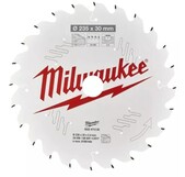 Пильный диск Milwaukee PFTE 235х30х2.4мм 24 зубьев (4932471305)