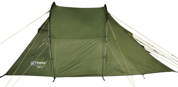 Внешний тент для палатки Terra Incognita Camp 4 зеленый (2000000007380) изображение 3