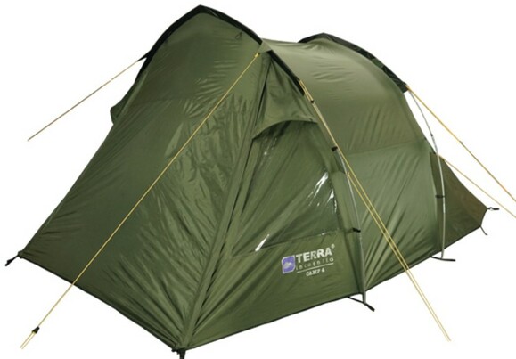 Внешний тент для палатки Terra Incognita Camp 4 зеленый (2000000007380)