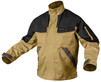 Куртка робоча HOEGERT EDGAR 3XL (58), бежева (HT5K282-1-3XL)