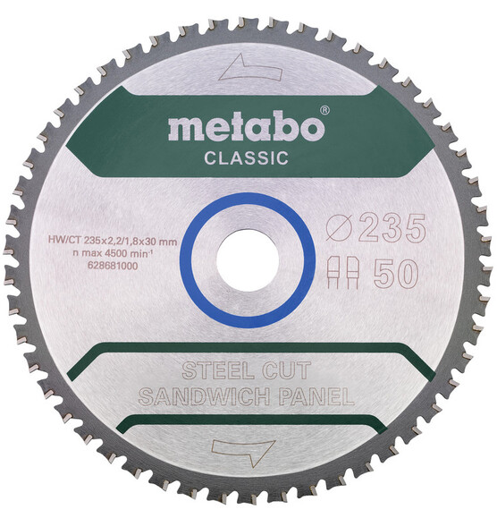 Пильный диск Metabo Classic 235x30 мм (628683000)