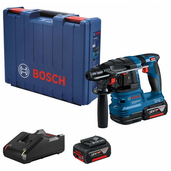 Акумуляторний перфоратор Bosch GBH 185-LI Kit (0611924021) фото 2