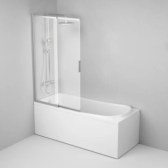 Душова шторка для ванни AM.PM Like 100х150 см (WU80S-100PS-150MT)  фото 2
