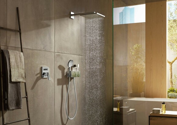 Смеситель для ванны Hansgrohe Metropol 32545990 однорычажный, скрытый монтаж, полированное золото изображение 2