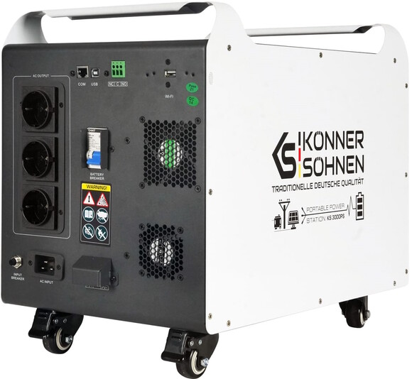 Електростанція портативна Konner&Sohnen KS 3000PS фото 5