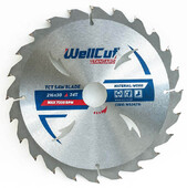 Пильный диск WellCut Standard 24Т, 216x30 мм (WS24216)