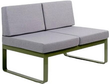 Двухместный диван OXA desire, центральный модуль, зеленый оникс (40030007_14_54) 