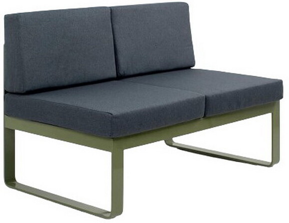 Двухместный диван OXA desire, центральный модуль, зеленый оникс (40030007_14_54)  изображение 2