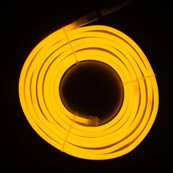 Неоновая светодиодная гирлянда-трубка MAG-2000, желтая, 3 м, SMD2835 (950026)