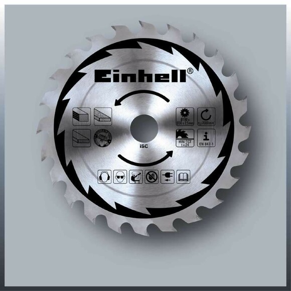 Пила циркулярная Einhell TC-CS 1400-1 изображение 4