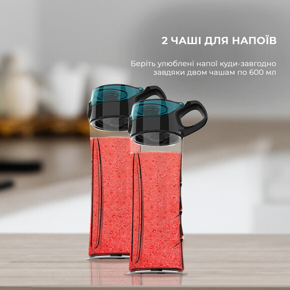 Блендер Cecotec Power Titanium 650 EasyGo Smoothie (CCTC-03988) фото 8