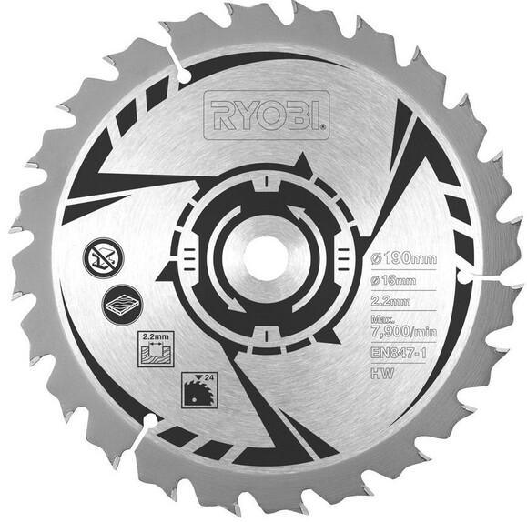 Пила дисковая Ryobi RCS1600-PG (5133002780) изображение 5