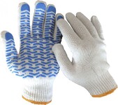 Перчатки Werk ХБ синяя волна (WE2121)