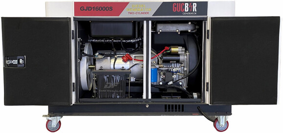 Дизельний генератор GUCBIR GJD16000-S фото 3