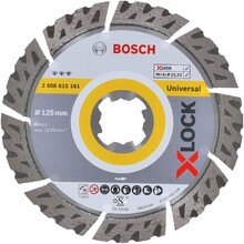 Алмазний диск Bosch X-LOCK Best for Universal 125x22.23x2.2x12 мм (2608615161)
